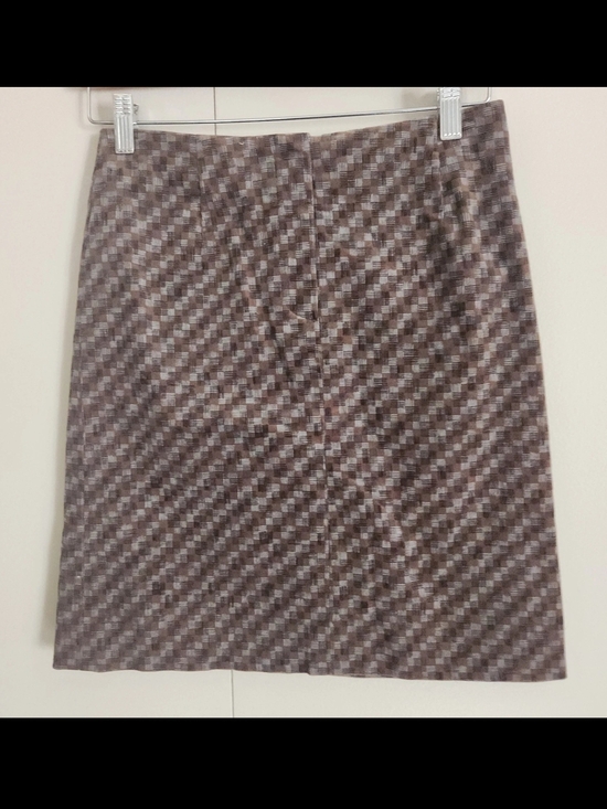 Ann Taylor Dresses & Skirts - Ann Taylor Stretch Brown & cream corduroy mini Women's Skirt